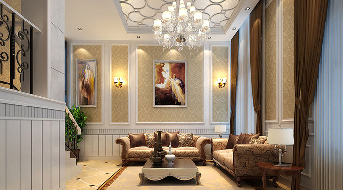 泰鑫和打造的全屋定制高貴，精美，溫馨